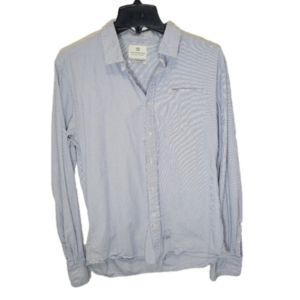 Scotch and Soda mens striped button up